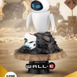 Am billigsten 👏 Beast Kingdom Toys WALL·E - Der Letzte Räumt Die Erde Auf: Eve - D-Stage Diorama 😍