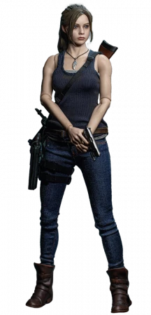 Brandneu 👍 Damtoys Resident Evil 2: Claire Redfield - Collector Edition Actionfigur 🌟