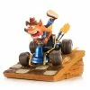 Coupon 🌟 First 4 Figures Crash Team Racing Nitro Fueled: Crash In Kart - Standard Edition Statue ✨