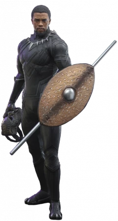 Auslauf ✔️ Hot Toys Black Panther: Black Panther (Original Suit) - Movie Masterpiece Series Actionfigur 🔥