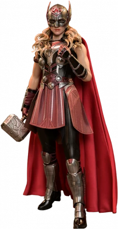 Budget 🤩 Hot Toys Thor: Love And Thunder - Mighty Thor - Collector Edition Movie Masterpiece Series Actionfigur 🎁