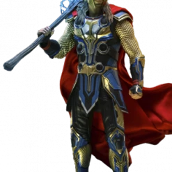 Bester Verkauf 🌟 Hot Toys Thor: Love And Thunder: Thor (Deluxe Version) - Movie Masterpiece Series Actionfigur 🌟