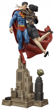 Auslauf 🤩 Iron Studios DC Comics: Superman And Lois Lane - Sixth Scale Diorama 💯