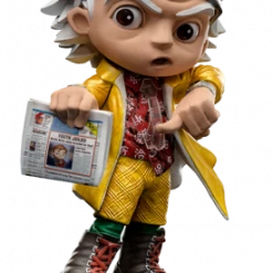Blitzangebot 🔔 Iron Studios Zurück In Die Zukunft II: Doc Brown - Mini Co. Figur 🥰