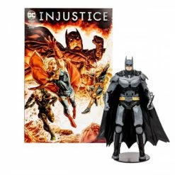 Billig ⭐ McFarlane Injustice 2: Batman - DC Direct Page Punchers Actionfigur & Comic 😀