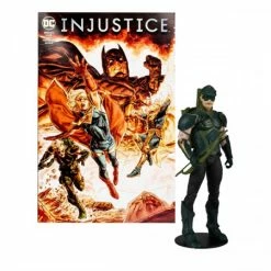 Großhandel 👏 McFarlane Injustice 2: Green Arrow - DC Direct Page Punchers Actionfigur & Comic ⌛