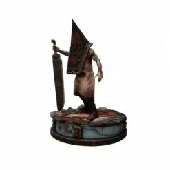 Am billigsten 🎉 Mezco Toys Silent Hill 2: Red Pyramid Thing - Static Six Statue 🔥