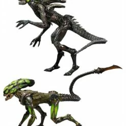 Schlussverkauf 👍 NECA Aliens: Fireteam Elite - Burster & Spitter Alien - Serie 2 Actionfiguren ⌛