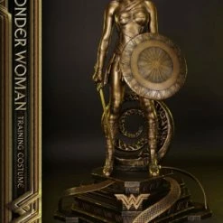 Bester Verkauf 🧨 Prime 1 Studio Wonder 👩 Woman: Wonder 👩 Woman (Training Costume) (Gold Version) - Museum Masterline Statue 😍