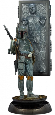 Am billigsten ✔️ Sideshow Star Wars: Boba Fett And Han Solo In Carbonite - Premium Format Figur 😉