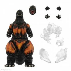 Brandneu 🛒 Super7 Godzilla Vs. Destoroyah: Burning Godzilla (1995) - Wave 2 Toho Ultimates Actionfigur 🥰