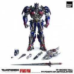 Bester Verkauf ⭐ ThreeZero Transformers: The Last Knight - Optimus Prime (Deluxe Edition) - PREMIUM Actionfigur 😍